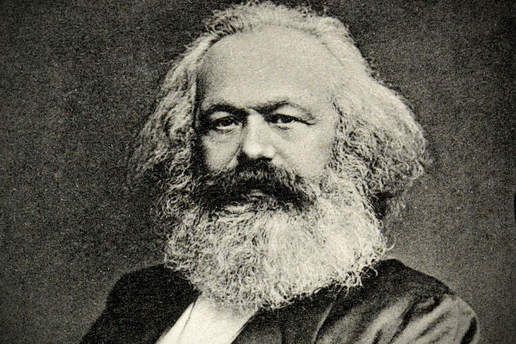 O pensador alemão Karl Marx