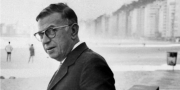 O filósofo Jean-Paul Sartre (Reprodução)