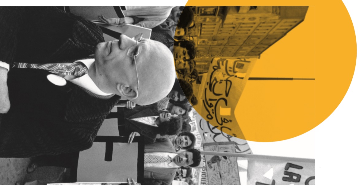 O filósofo Michel Foucault (Arte Revista CULT/ Gilles Press / Latinstock)