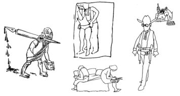 Ilustrações de Poty (Reprodução)