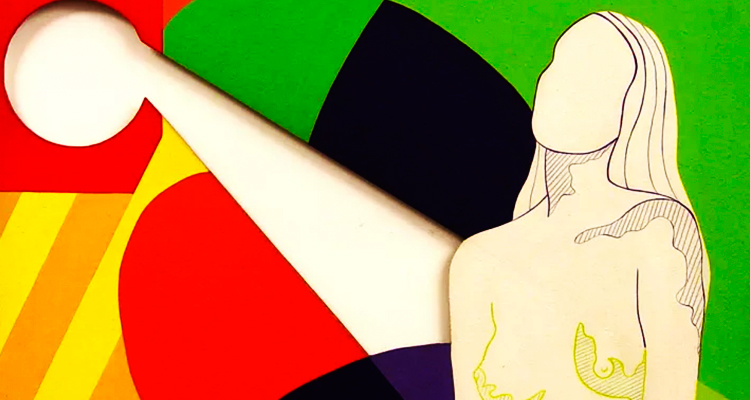 ‘Poluída at certo ponto’, Suzana Lobo, 1971. Obra que estava em exposição na mostra ‘Queermuseu’ (Divulgação)