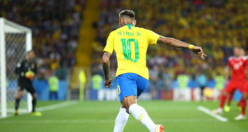 Neymar em jogo na Copa do Mundo 2018 (Foto Lucas Figueiredo / CBF)