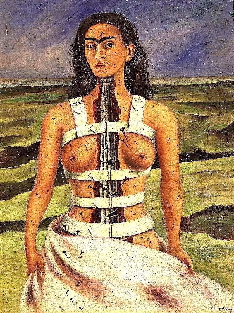 A Coluna Quebrada (1944), de Frida Kahlo