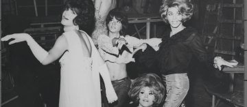 As travestis Wanda, Georgia, Guildá, Cassandra e Krystine, em 1969 (foto: Arquivo Nacional/Fundo Correio da Manhã)